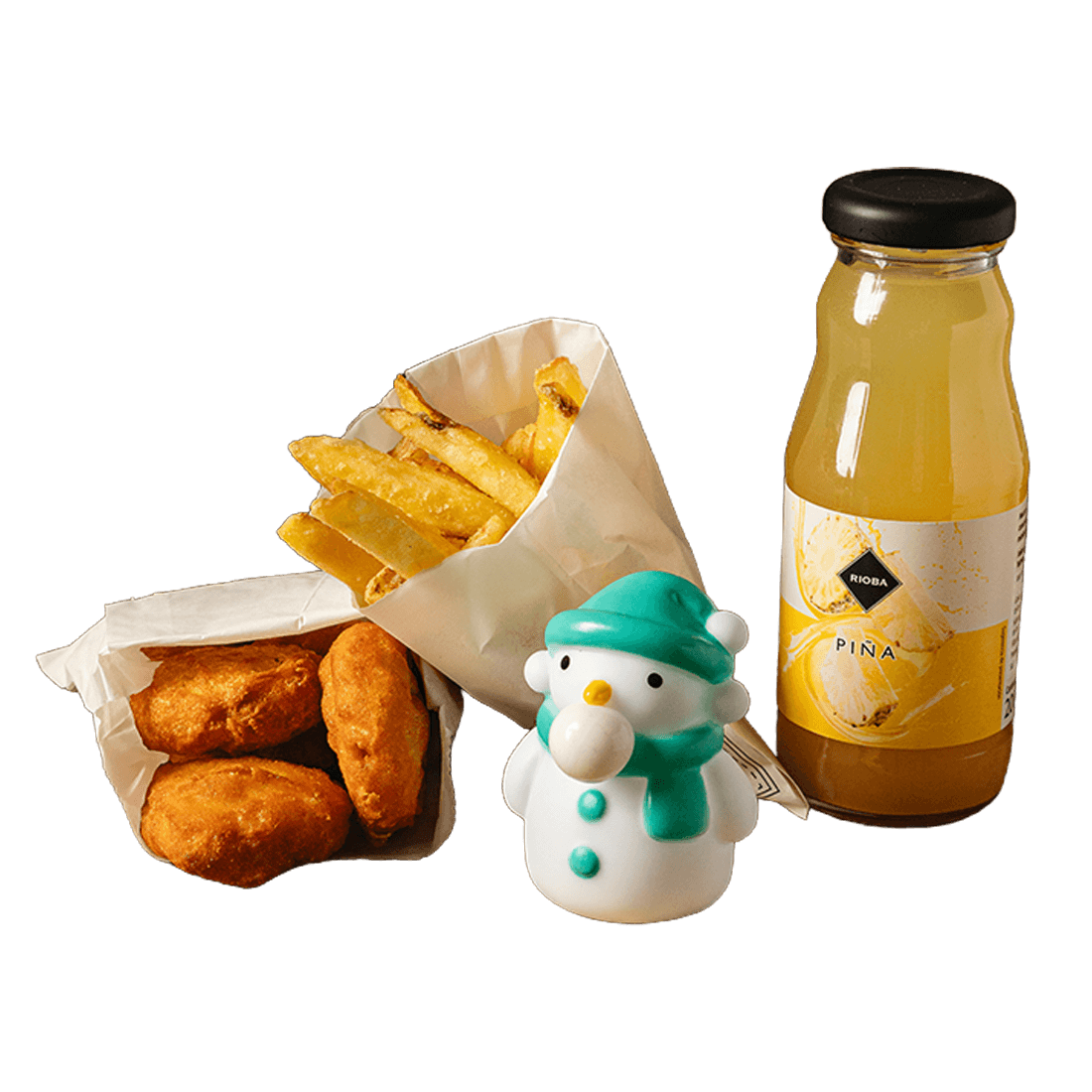 Nuggets de Pollo + Patatas + Sorpresa